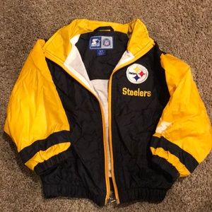 Vintage Steelers Windbreaker Jacket